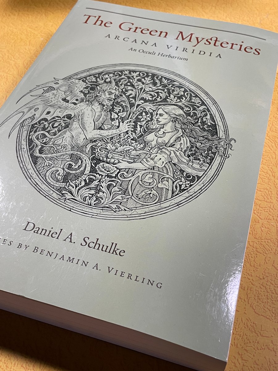 洋書 THE GREEN MYSTERIES Daniel Schulke The Green Mysteries: An Occult Herbarium by Daniel A. Schulke